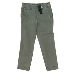 Marc by Marc Jacobs Pantalone Do Army Green Cargo Capri Pants Size 4 NWT